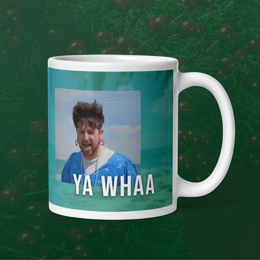 YA WHAA mug