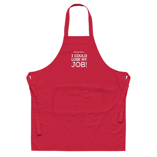 Organic cotton apron