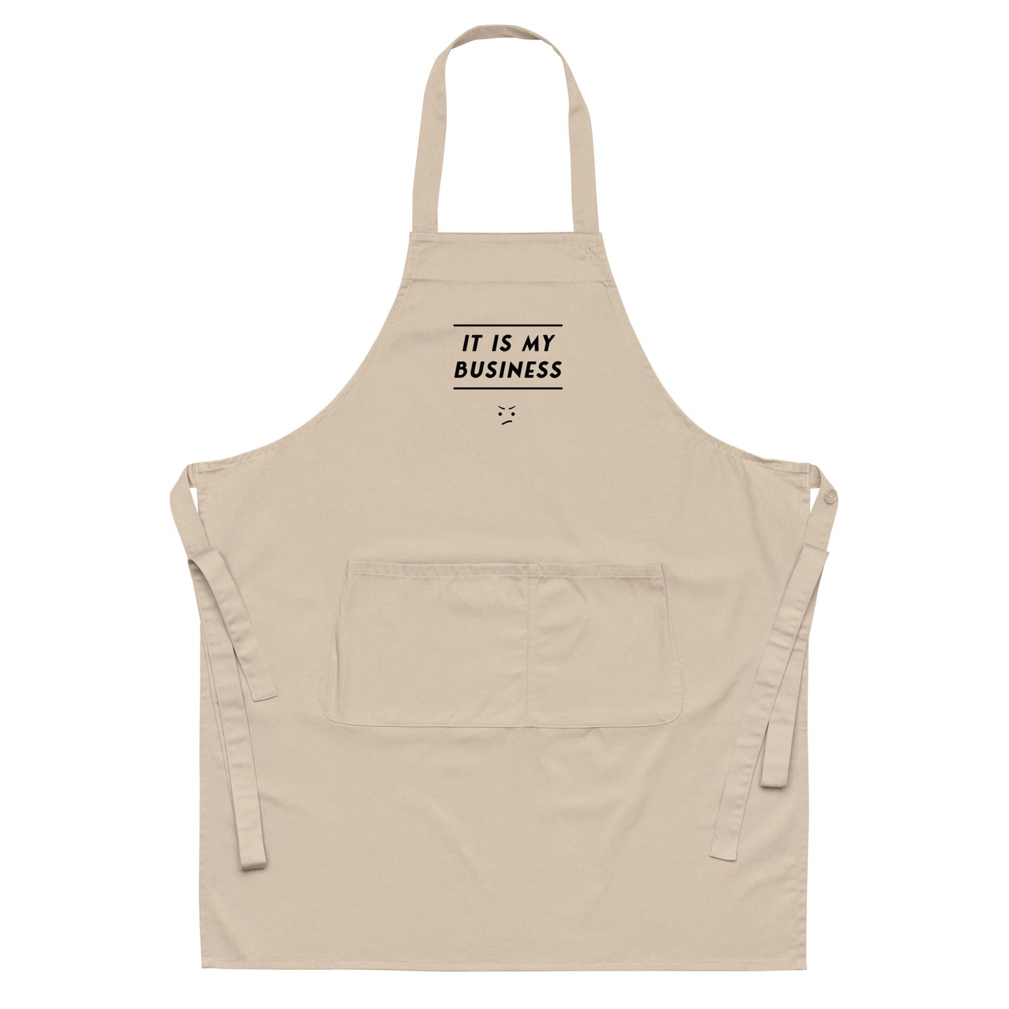 Organic cotton apron