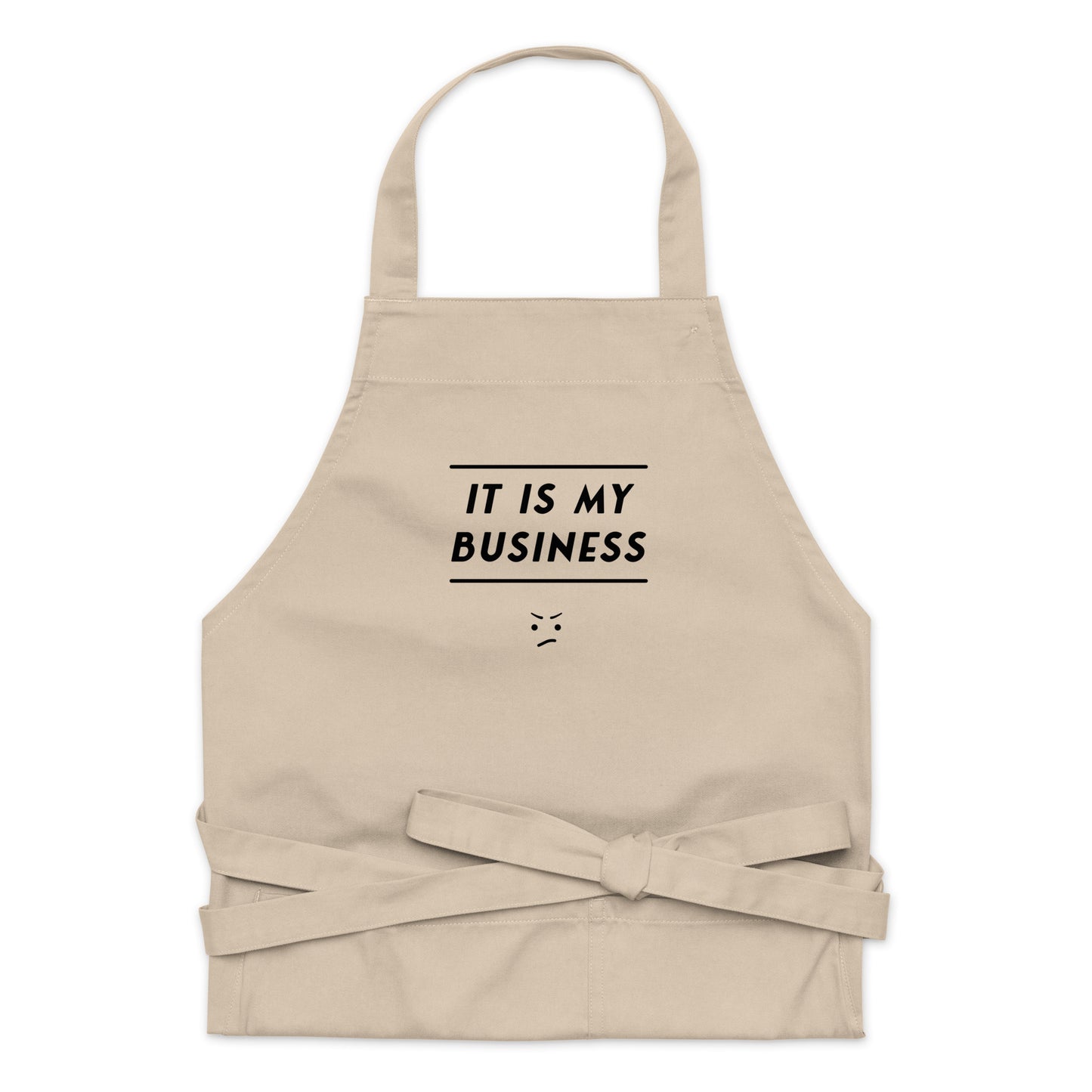 Organic cotton apron