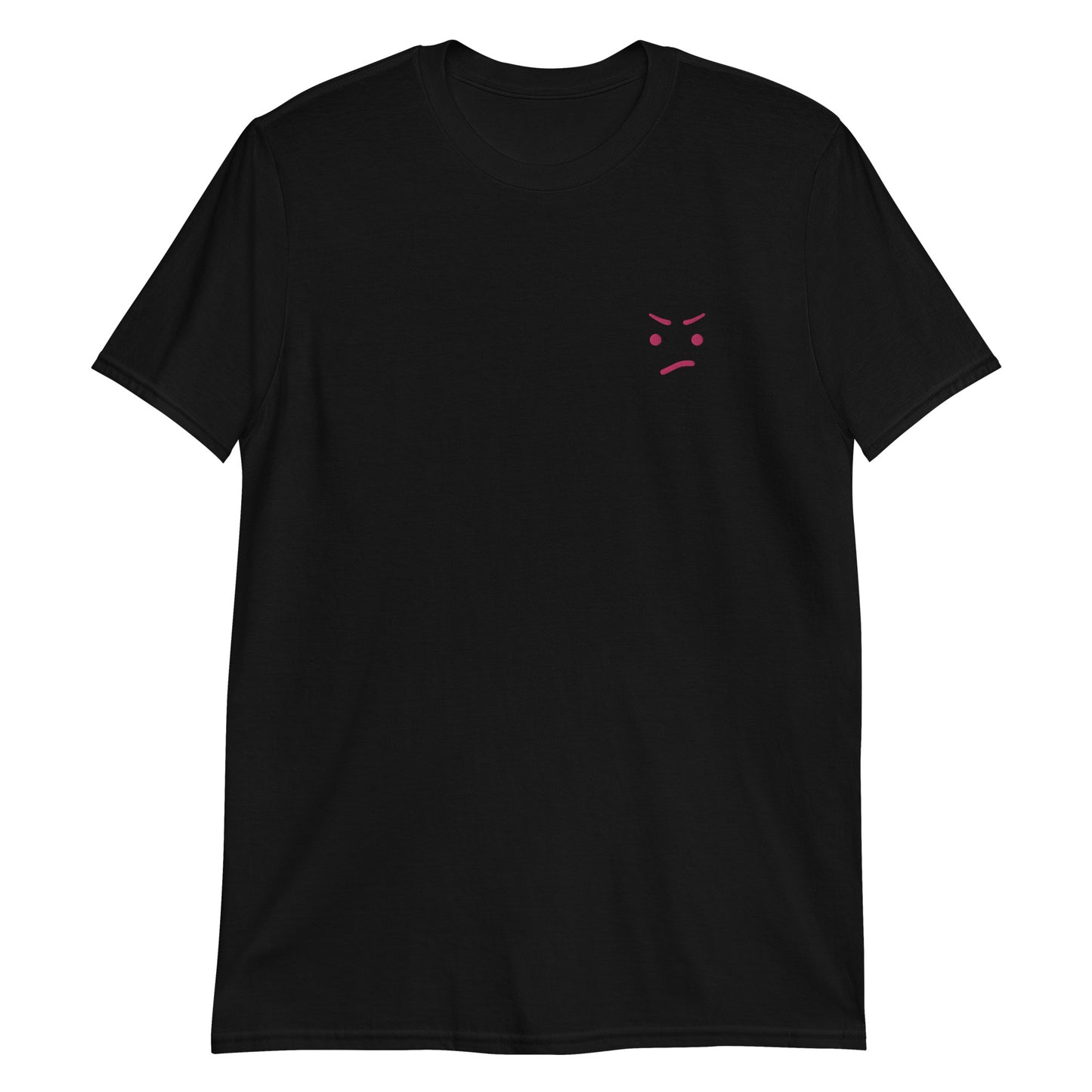 Embroided ANTONIO tshirt - pink and black