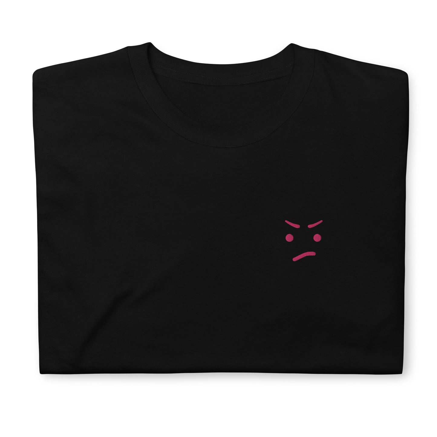 Embroided ANTONIO tshirt - pink and black