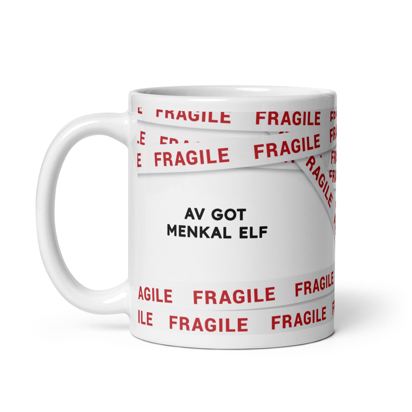 AV GOT MENKAL ELF mug