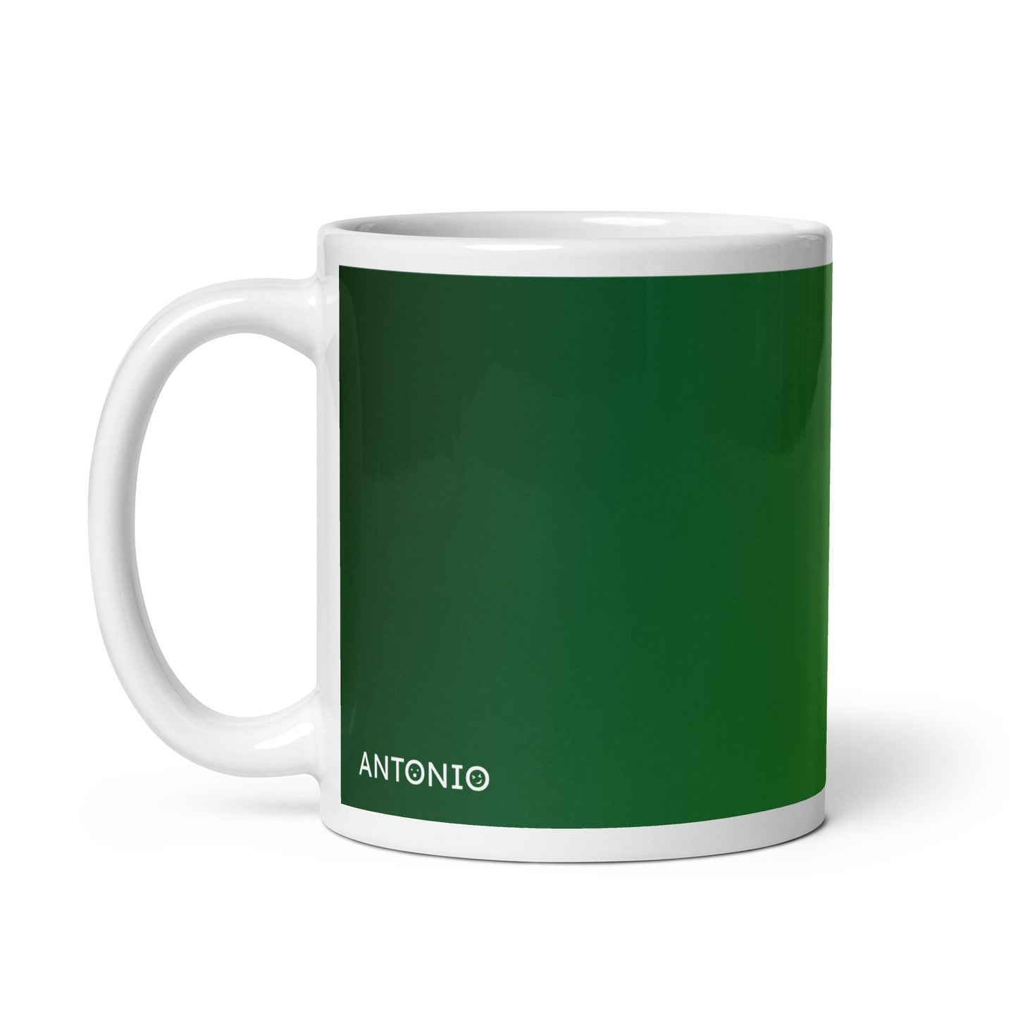 YER JUST LIKE YA DAD! Green mug