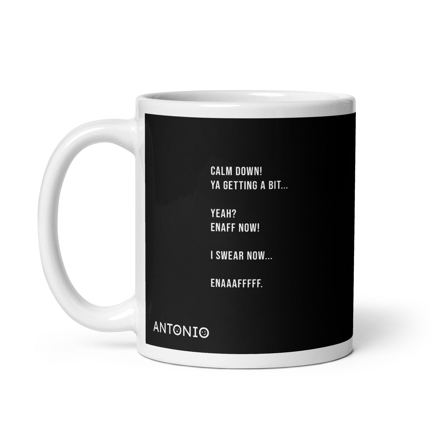 YOU'RE GETTING A BIT... YEAH? mug