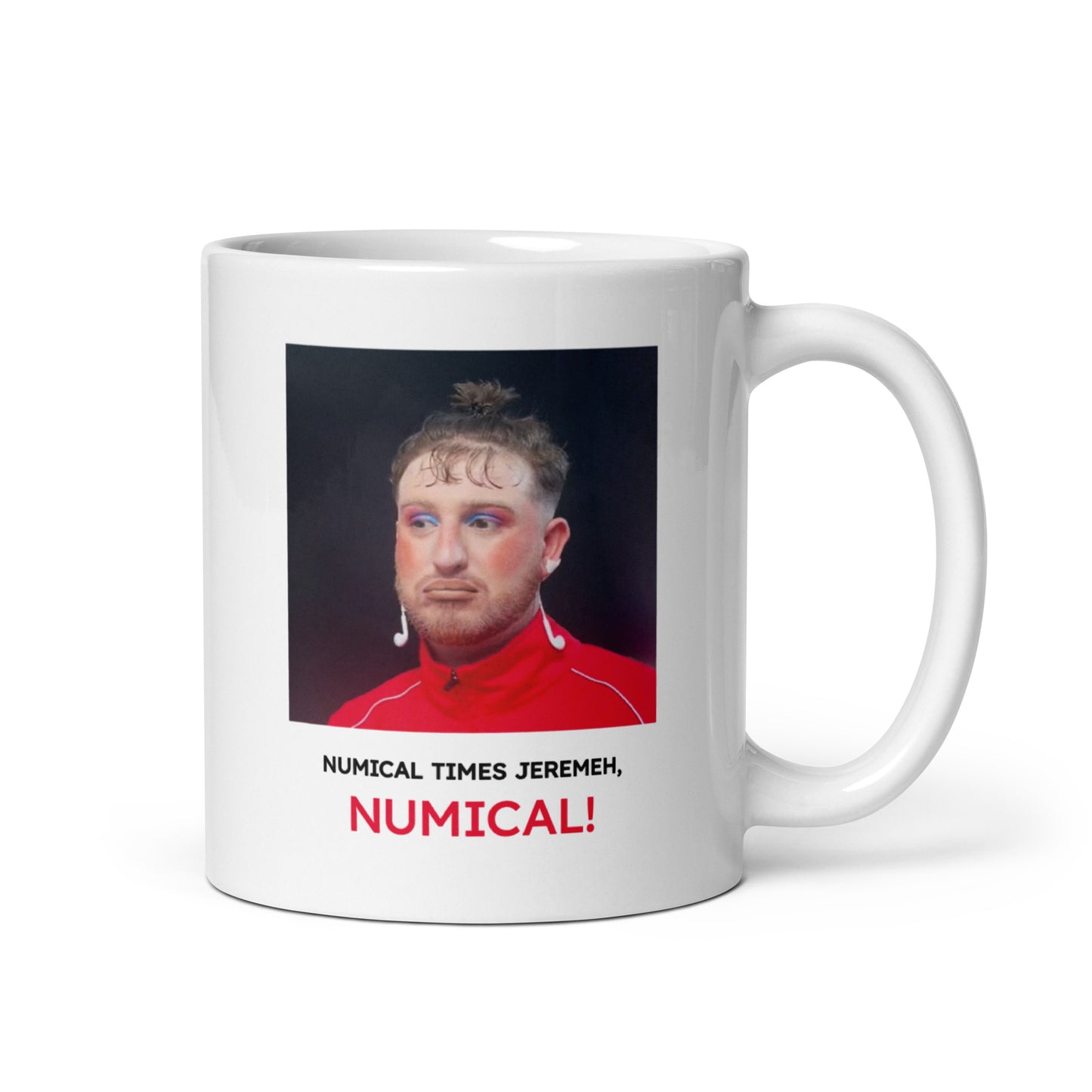 Numical times Jeremeh, Numical mug