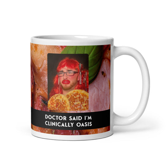 Clinically Oasis Pizza Mug